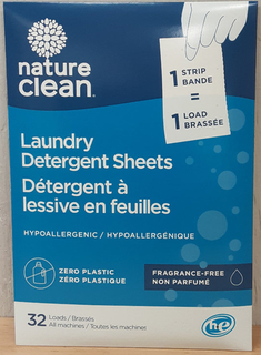 Laundry Sheets - Fragrance Free (Nature Clean)